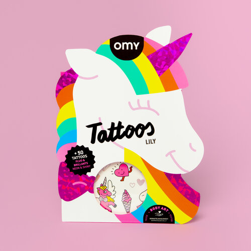 OMY Unicorn tattoos OMY Unicorn tattoos