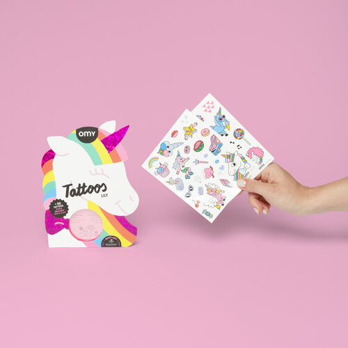 OMY Unicorn tattoos OMY Unicorn tattoos