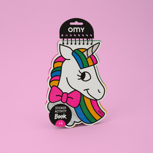 OMY Activiteiten boekje met stickers Unicorn OMY Activiteiten boekje met stickers Unicorn