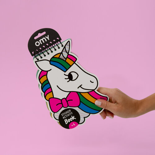 OMY Activiteiten boekje met stickers Unicorn OMY Activiteiten boekje met stickers Unicorn