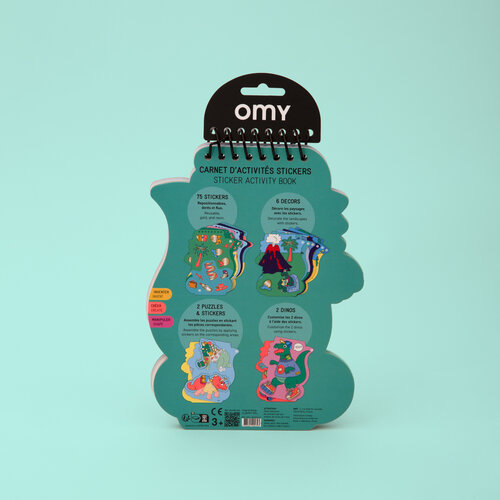 OMY Activiteiten boekje met stickers Dino