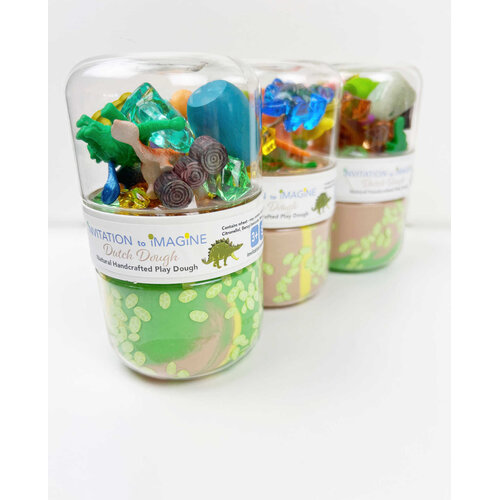 Invitation to Imagine Klei speelkit in dino thema