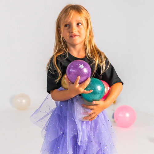 Ratatam Roze glitterbal 10cm