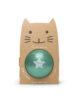 Ratatam Glitter Ball Green 22cm