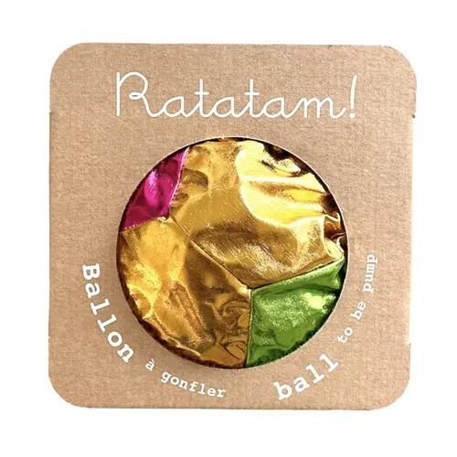 Ratatam Kleurrijke stoffen bal 30cm