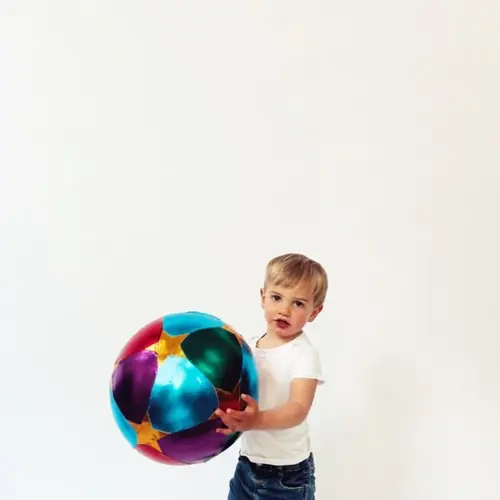 Ratatam Kleurrijke stoffen bal 30cm