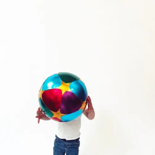 Ratatam Kleurrijke stoffen bal 30cm