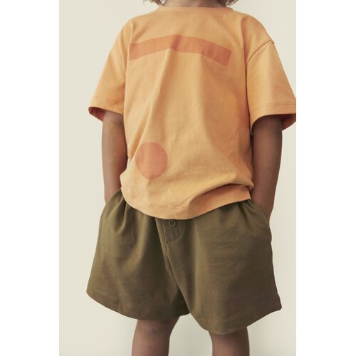 Gray label Short in aards bruin met elastische taille Gray label Short in aards bruin met elastische taille