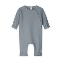 Baby Suit with Snaps | Stone Grey
