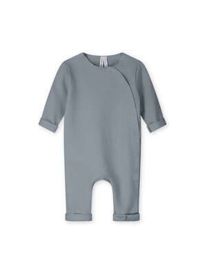 Gray label Baby Suit with Snaps | Stone Grey Gray label Baby Suit with Snaps | Stone Grey