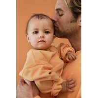 Baby Dropped Shoulder Sweater | Melon