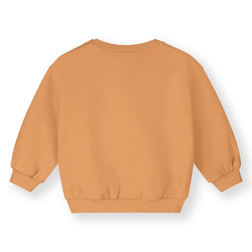 Gray label Baby sweater lange mouw oranje geel Gray label Baby sweater lange mouw oranje geel