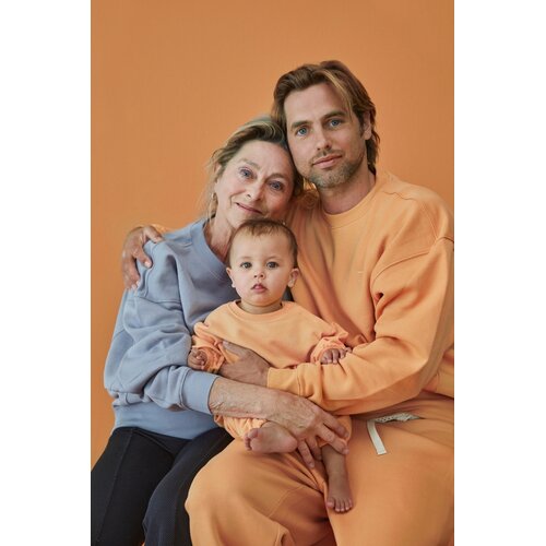 Gray label Sweater lange mouw oranje geel adult