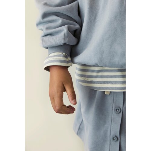 Gray label Sweater lange mouw steengrijs Gray label Sweater lange mouw steengrijs