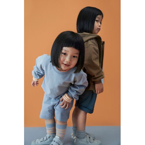 Gray label Sweater lange mouw steengrijs Gray label Sweater lange mouw steengrijs