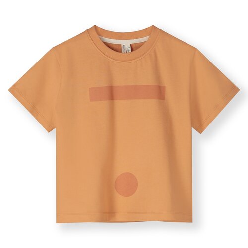 Gray label Oversized t-shirt in oranje geel met logo opdruk