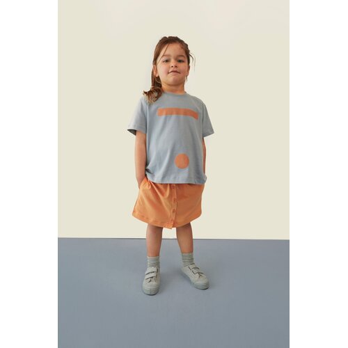 Gray label Oversized t-shirt in steengrijs met logo opdruk Gray label Oversized t-shirt in steengrijs met logo opdruk