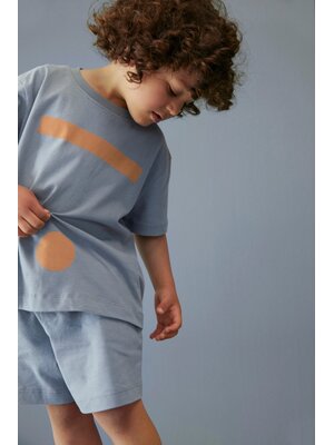 Gray label Oversized Tee w/ Logo | Stone Grey Melon Gray label Oversized Tee w/ Logo | Stone Grey Melon