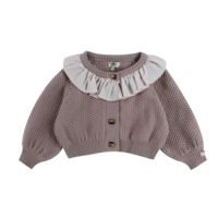Veertje Cardigan | Plum