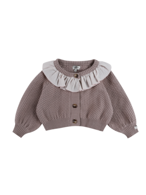 Donsje Veertje Cardigan | Plum