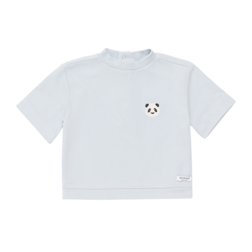 Donsje Jarne T-shirt | Panda | Ice Blue
