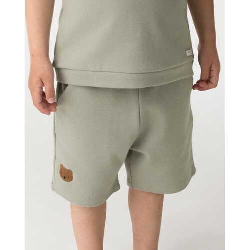 Donsje Groene short met beer