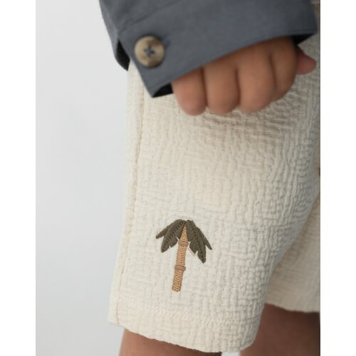 Donsje Lichte short met palmboom