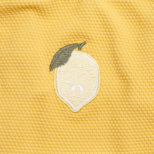 Donsje Geel badpak met citroen