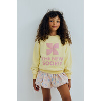 TNS Logo Sweatshirt Soft Lemon