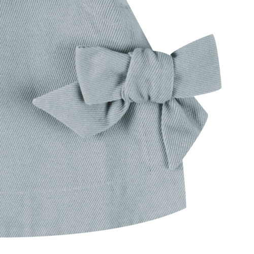 Donsje Korte top in licht blauw