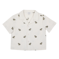 Deccie Shirt | Frogs | Warm White