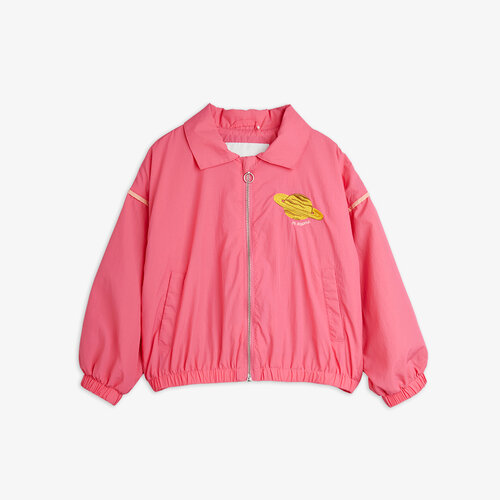 Mini Rodini Planet Nylon Jacket | Pink