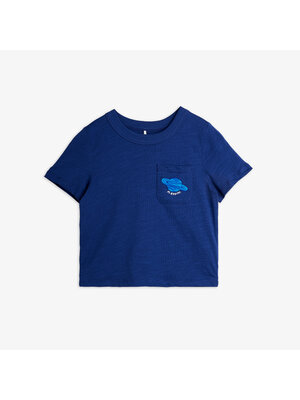 Mini Rodini Planet Tee | Blue
