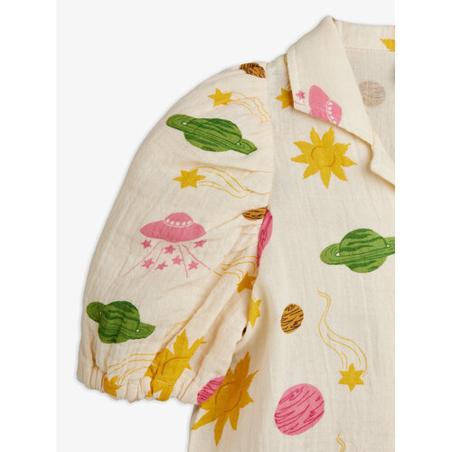 Mini Rodini Blouse met korte mouwen en print