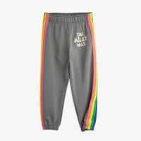 The Milky Way Rainbow Panel Sweatpants | Grey
