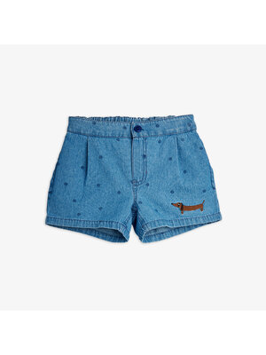 Mini Rodini Denim Dots Shorts | Blue