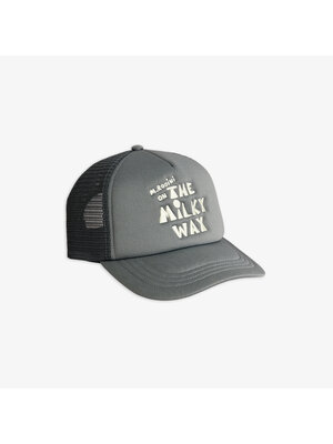 Mini Rodini The Milky Way Trucker Cap | Grey