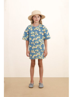 Tinycottons Oranges Denim Dress
