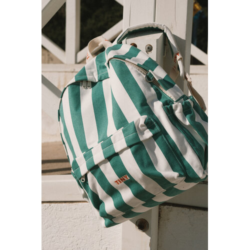 Tinycottons Emerald Stripes Backpack