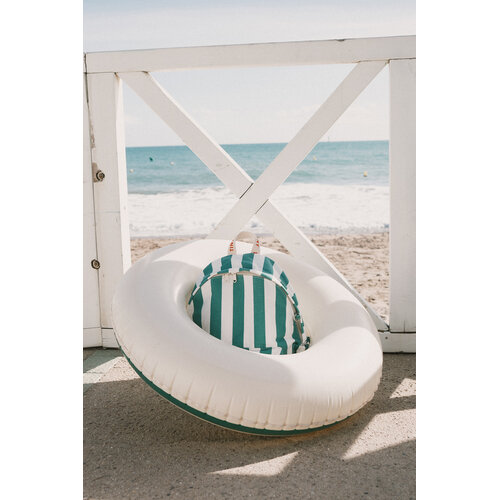 Tinycottons Groen gestreepte rugtas Tinycottons Groen gestreepte rugtas