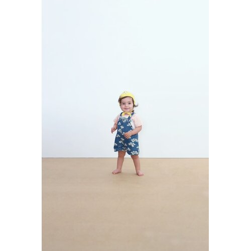 Tinycottons Denim baby pakje met bloemenprint