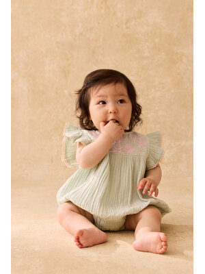 Louise Misha Rompers Nusha | Almond