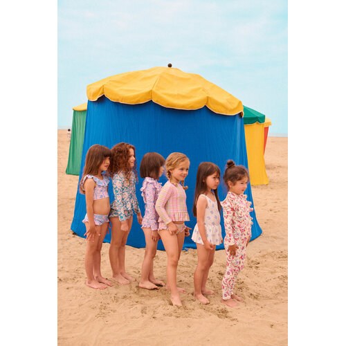 Louise Misha Badpak in bloemenprint met rokje