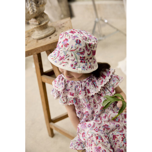 Louise Misha Mouwloze jurk in bloemenprint