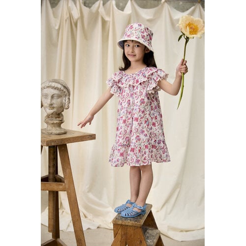 Louise Misha Dress Natiyana | Cream Floral Haven