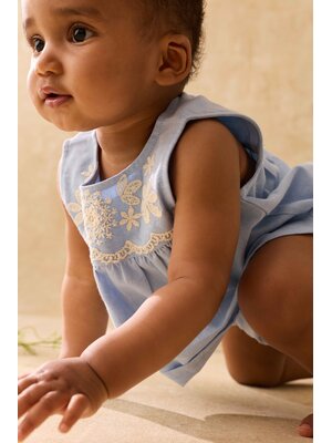 Louise Misha Blouse Malaya | Oxford Blue