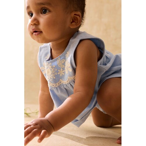 Louise Misha Blouse Malaya | Oxford Blue