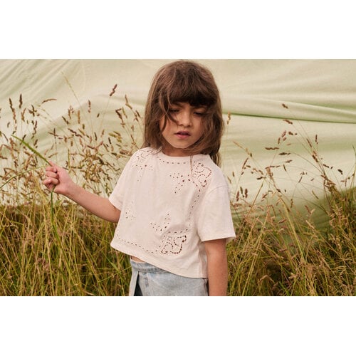 Louise Misha Korte top in off white