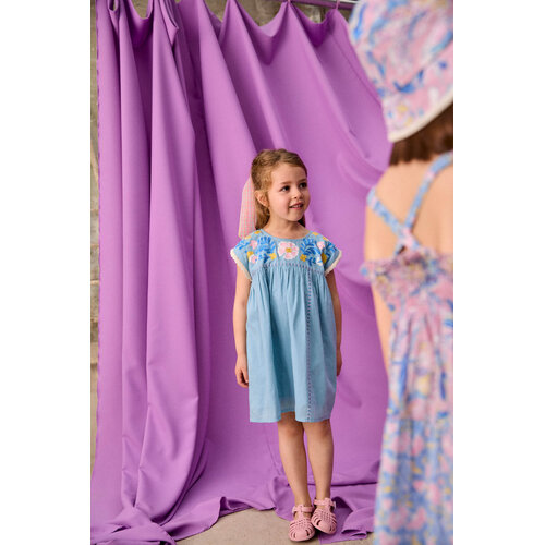 Louise Misha Scrunchie met bloemenprint