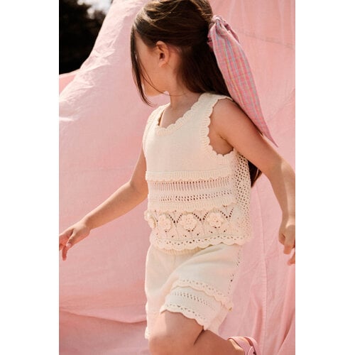 Louise Misha Scrunchie met bloemenprint